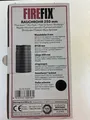 FireFix R120/2 Ofenrohr Ø 120 mm 25 cm eingezogen schwarz Ofen Kamin Rauchrohr