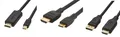 3x Amazon Basics verschiedene Verbindungskabel,  Siehe Bilder