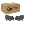 DIEDERICHS TUNING H7 HALOGEN SCHEINWERFER SATZ SCHWARZ passend für VW CADDY