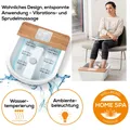BEURER Wellness Fußsprudelbad FB 65 (63231) Sprudelmassage 3 Temperaturzonen
