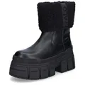 Buffalo Buffalo Damen Boot Gospher Fold schwarz Ankleboots schwarz 42 EU