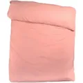 Zoeppritz Bettdeckenbezug Easy, Rosa, Koralle, Textil, Uni, 155x220 cm, Oeko-Tex® Standard 100, pflegeleicht, atmungsaktiv, bügelleicht, weiche und anschmiegsame Oberfläche, Schlaftextilien, Bettwäsche, Bettwäsche, Perkal-Bettwäsche