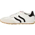 Tamaris Sporthalbschuhe Formsohle modisch in weiss/weiss kombi, Gr. 36 - Weiß - 36