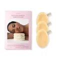 Waschies Abschminkpads/Waschpads- 3er-Set Pastellgelb – sanfte Gesichtsreinigung - waschbar, wiederverwendbar & hypoallergen - alle Hauttypen – Alternative zu Wattepads & Abschminktüchern