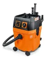 FEIN Nass- / Trockensauger Set DUSTEX 35L (Industriestaubsauger 1380W, Behälter 32l, extra Steckdose) 92036060000, Orange