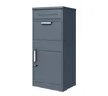 Paketbox Briefkasten Postbox Paketbriefkasten Westmann anthrazit 50x37x112cm