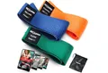 NEOLYMP Trainingsband Minibänder Fitnessbänder - Widerstandsbänder & Resistance Bands, Naturfasern, mit E-Book, Waschbar, Sanft zur Haut, Rutschfesto