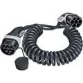 Mennekes Elektroauto-Ladekabel 36437 Mode 3 Spiral, 4 m, Typ 2 zu Typ 2, 3-phasig, 20 A, 11 kW