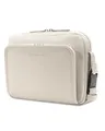 Kapten & Son Lulea Crossbody Bag Sandstone 1,35 L | Bauchtasche Damen & Herren | Handtasche Beige | Umhängetasche klein | ideal für Reisen, Alltag, City
