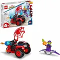 LEGO 10781 Marvel Spidey und seine Super-Freunde Miles Morales: Spider-Mans Techno-Trike, Superhelden-Spielzeug zum Bauen ab 4 Jahren, Geschenk