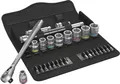 Wera Zyklop Metal 8100 SB 8 Steckschlüsselsatz metrisch 3/8" (10 mm) 29teilig 05004048001