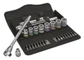 Wera Steckschlüssel-Garnitur 3 / 8" 29tlg. Zyklop switch - 05004048001