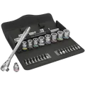 Wera 8100 SB 8 Zyklop Metal-Knarrensatz, Umschalthebel, 3/8 -Antrieb, metrisch