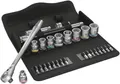 Wera 8100 SB 8 Zyklop Metal-Knarrensatz, Umschalthebel, 3/8"-Antrieb, metrisch,