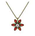 KONPLOTT Halskette mit Anhänger Margarita multi antik Messing necklace