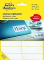 Avery Zweckform 3340 Universal Etiketten, 62 x 19 mm, 392 Etiketten, weiß II