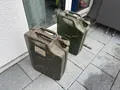 Org. BW Benzinkanister Dieselkanister  20L, Aus Metall , UN-Zulas.