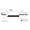 ERNST Mittelschalldämpfer für Mercedes-Benz Sprinter 2-T Bus 901 902 903 390064