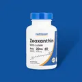 Nutricost, Zeaxanthin with Lutein, Zeaxanthin mit Lutein, 60 Weichkapseln