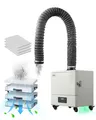 Schweißrauchabsauger 280W Lötrauchabsorber 459m³/h Lötrauchabsaugung