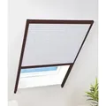 Hecht Sonnenschutz-Plissee für Dachfenster, ca. B110/H160 cm, Dunkelbraun