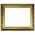 Barockrahmen Gold fein verziert 840 ORO, 40x50 als Leerrahmen