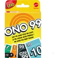 Mattel Games O'NO 99 Kartenspiel (Deutsch, Englisch, Französisch, Italienisch, 2 - 10 Spieler) (HHL37)
