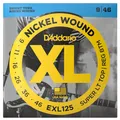 Saiten E-Gitarre D'Addario EXL125 Nickel Wound .009-046 Gitarrensaiten E- Gitarr