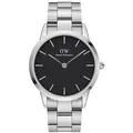 Nur Zeit Daniel Wellington Versilbert/Stahl Kollektion Iconic Link - mann