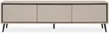 finori Lowboard TV-Board Schrank Sideboard Arona sand schwarz 175 x 50 x 38 cm