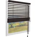 Sol Royal Holzjalousie, Dunkelbraun, Holz, 50 cm, Wohntextilien, Rollos & Jalousien, Jalousien