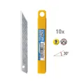 OLFA SAB-10 –9mm 30 Grad abgewinkelte Klinge –10er-Pack. Ersatzklingen für SAC-1