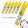 5x Olfa® SAB-10, 50 Stk.Präzisions-Klinge 9mm für SAC-1 und andere OLFA® Cutter