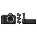 Canon EOS R5 Mark II + BG-R20EP Akkugriff mit LAN + 3 Akku LP-E6P