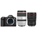 Canon EOS R5 Mark II + RF 24-70mm f/2,8 L IS USM + RF 70-200mm f/2,8 L IS USM