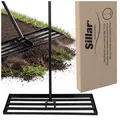 Rasenrakel 90x30cm Sillar Flächenebner Sanden Rasen Rakel Erdebner Gartenrakel