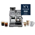 De'Longhi La Specialista Arte Evo EC9255.M, Siebträgermaschinee mit Kaltbrühfunktion, Professioneller Milchaufschäumer, Sensor Mahltechnologie, Inklusive Barista-Kit, Metall