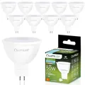 Lumiled 12V GU5.3 LED Lampen Leuchtmittel Spot 10 Stück Set, MR16 6W (entspricht 50W) 6500K Kaltweiß 580 Lumen 120° Abstrahlwinkel Spots Glühbirnen