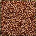 Wallario Aufkleber Möbelfolie Lack Tisch 55x55cm Leopardenmuster  orange schwarz