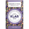 Klar Seifen festes Shampoo Arganöl & Feige 100g (für trockenes Haar)