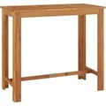vidaXL Garten-Bartisch 120x60x105 cm Massivholz Akazie 319701