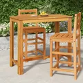 Garten-Bartisch 120x60x105 cm Massivholz Akazie