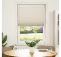 vidaXL Plissee, Plissee Rollo Jalousie Plisseerollo 90x150cm Creme