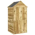 Gartenschrank Geräteschrank Holzschrank 107x107x220cm Massivholz Imprägniert
