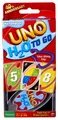 Mattel Games UNO H2O To Go Kartenspiel Wasserfest Outdoor Reise mit Karabiner