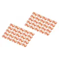 Digitus Farbclips für Patchkabel - Orange (CAT6a) (A-CC-O)