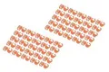 DIGITUS Farbclips für Patchkabel - Orange RJ45-Kabel Farbe orange 100 Stk