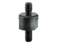 König & Meyer 23721 Gewindebolzen - schwarz passiviert 3/8" x 32,5 mm