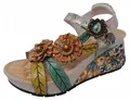 Laura Vita Laura Vita Keilsandalette Beige