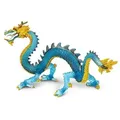 Safari protagonist Drache junior 20,5 x 9,5 x 9 cm himmelblau - Blau/Gold